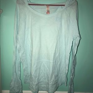 Blue Hoodie Long Sleeve